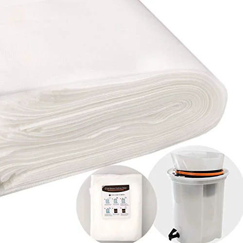 Clean Commercial Cold Brew Coffee Filters 100 Count High-Grade