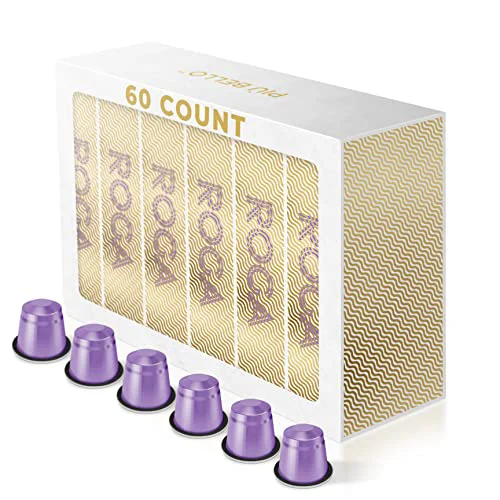 Green Roga Espresso Coffee Pods for Nespresso Machines 60 Count Environmentally Friendly