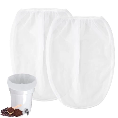 Easy-to-Use Cold Brew Coffee Filter Bag Compatible with Toddy Cold Brew System for 5 Gallon Commercial Brewers 2 Count Sustainable