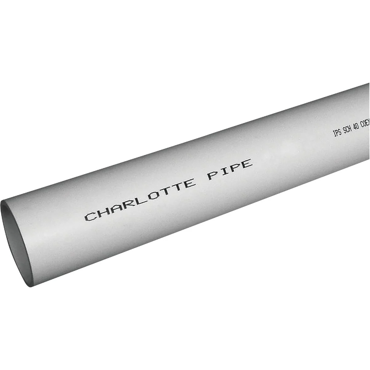Smooth Charlotte Pipe 2 In. x 10 Ft. Schedule 40 PVC-DWV Cellular Core Pipe Easy-to-Use