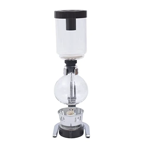 Flexible Siphon Syphon Coffee Maker Tabletop Glass Siphon Pot Syphon Coffee Maker Siphon Vacuum Coffee Maker Black Contemporary