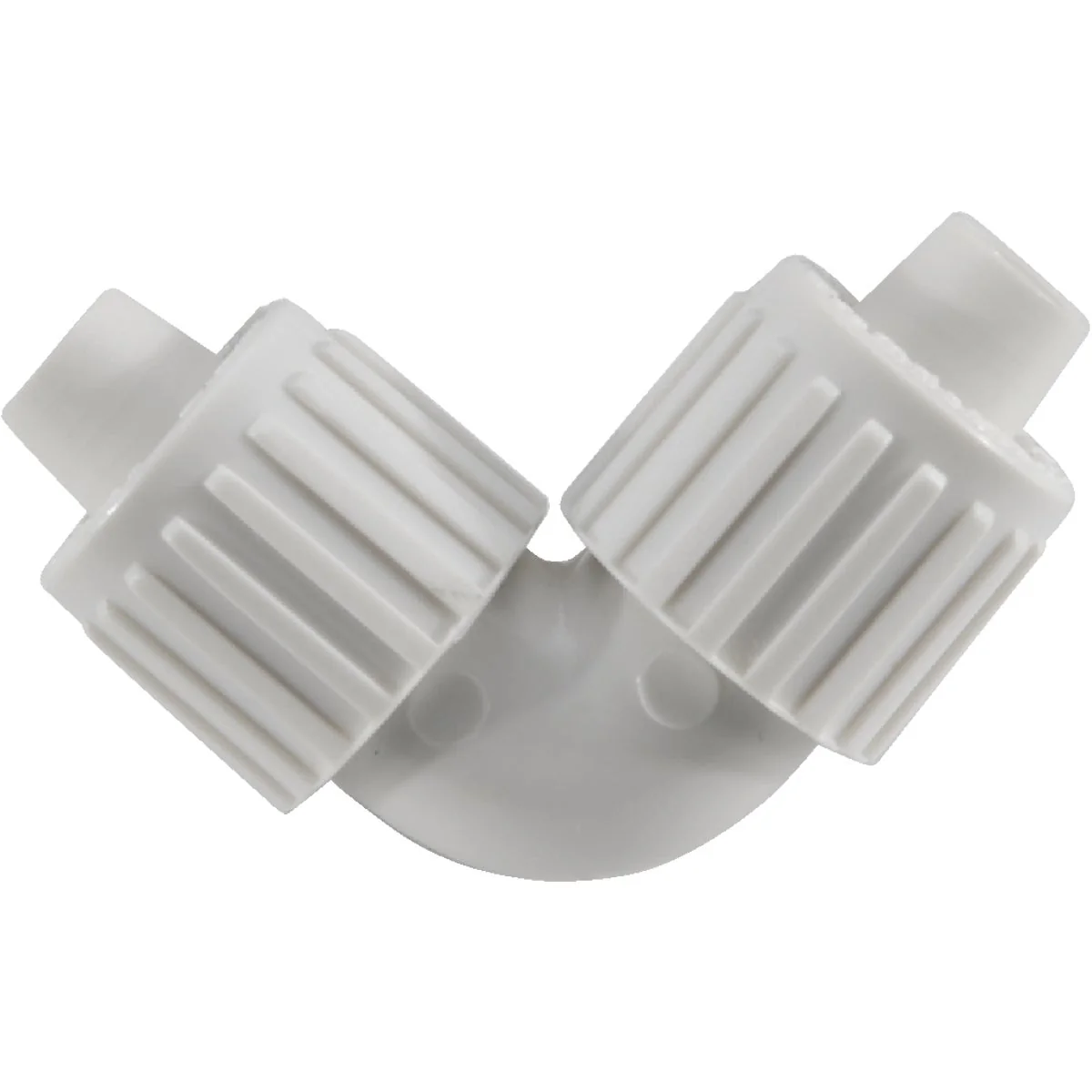 Dependable Flair-It 3 8 In. x 3 8 In. 90 Deg. Plastic Compression PEX Elbow 1 4 Bend Professional