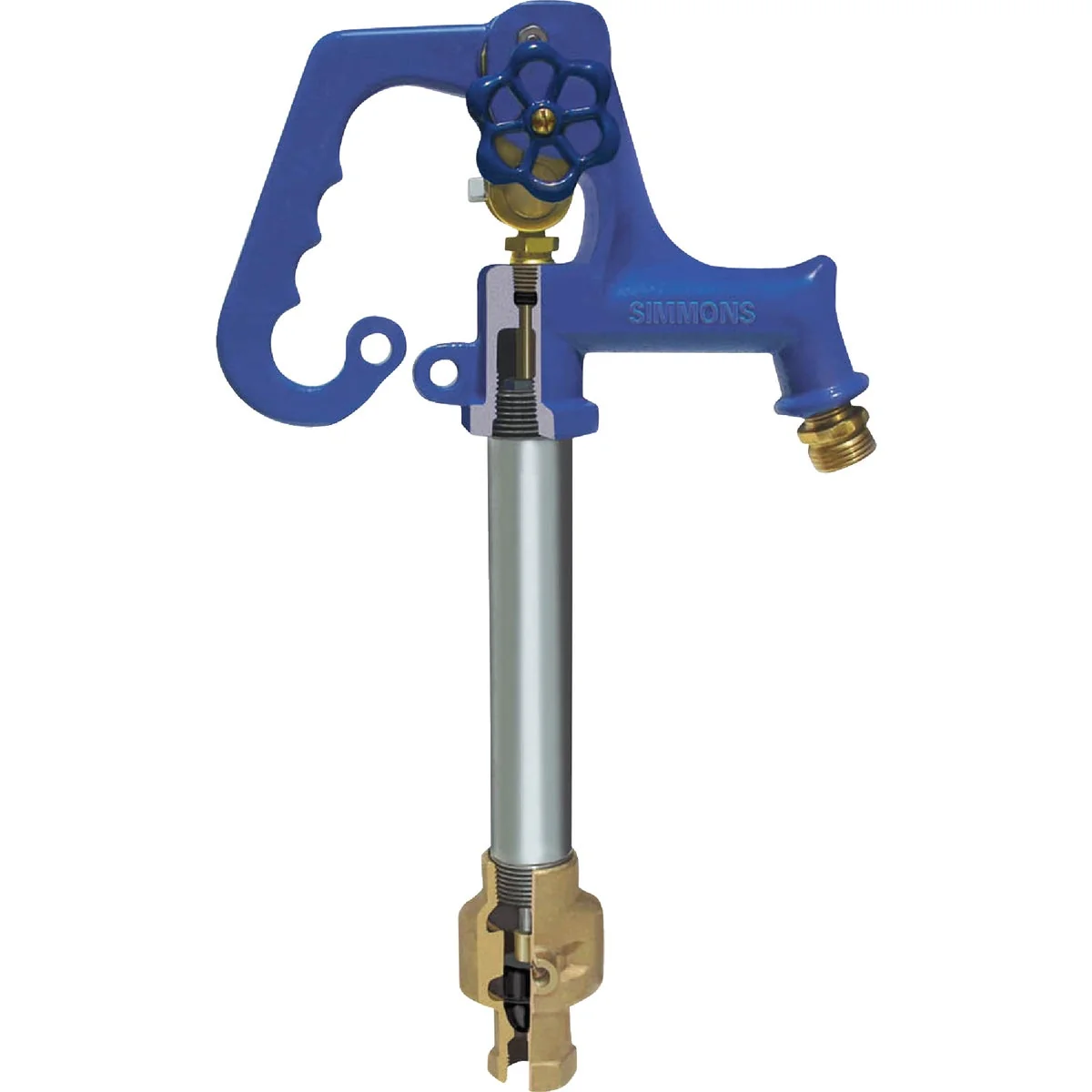 Smooth Simmons Domestic Lead 2 Ft. Frost-Proof Yard Hydrant for Use in California Casual