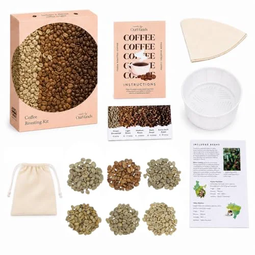 First-Class Coffee Roasting Kit by OurHands 10.6 Ounce Official