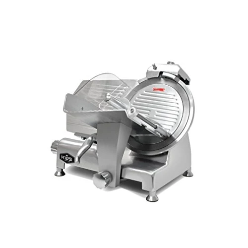 Crafted KWS Metal Collection 420W 12 Inch Commercial Meat Slicer MS Healthy