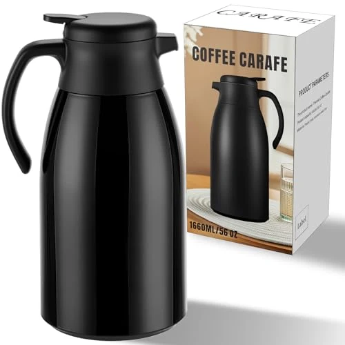 Official Carafe Insulated Coffee Carafe for Hot Liquids Fine