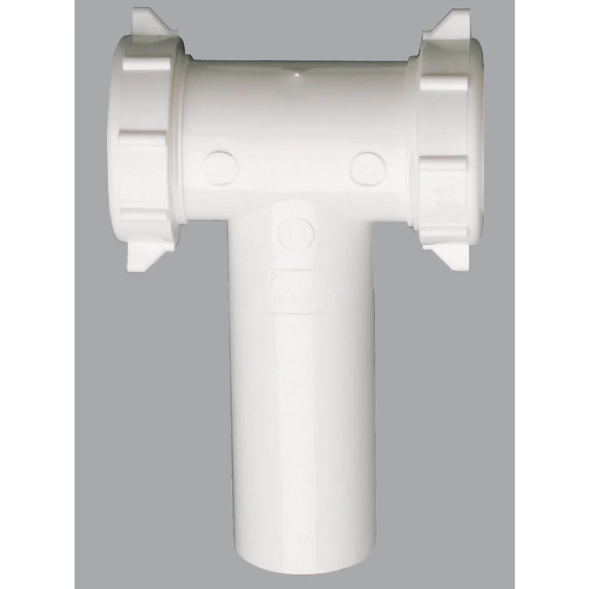 Natural Do it 1-1 2 In. Plastic Slip Joint Center Outlet Tee and Tailpiece Convenient