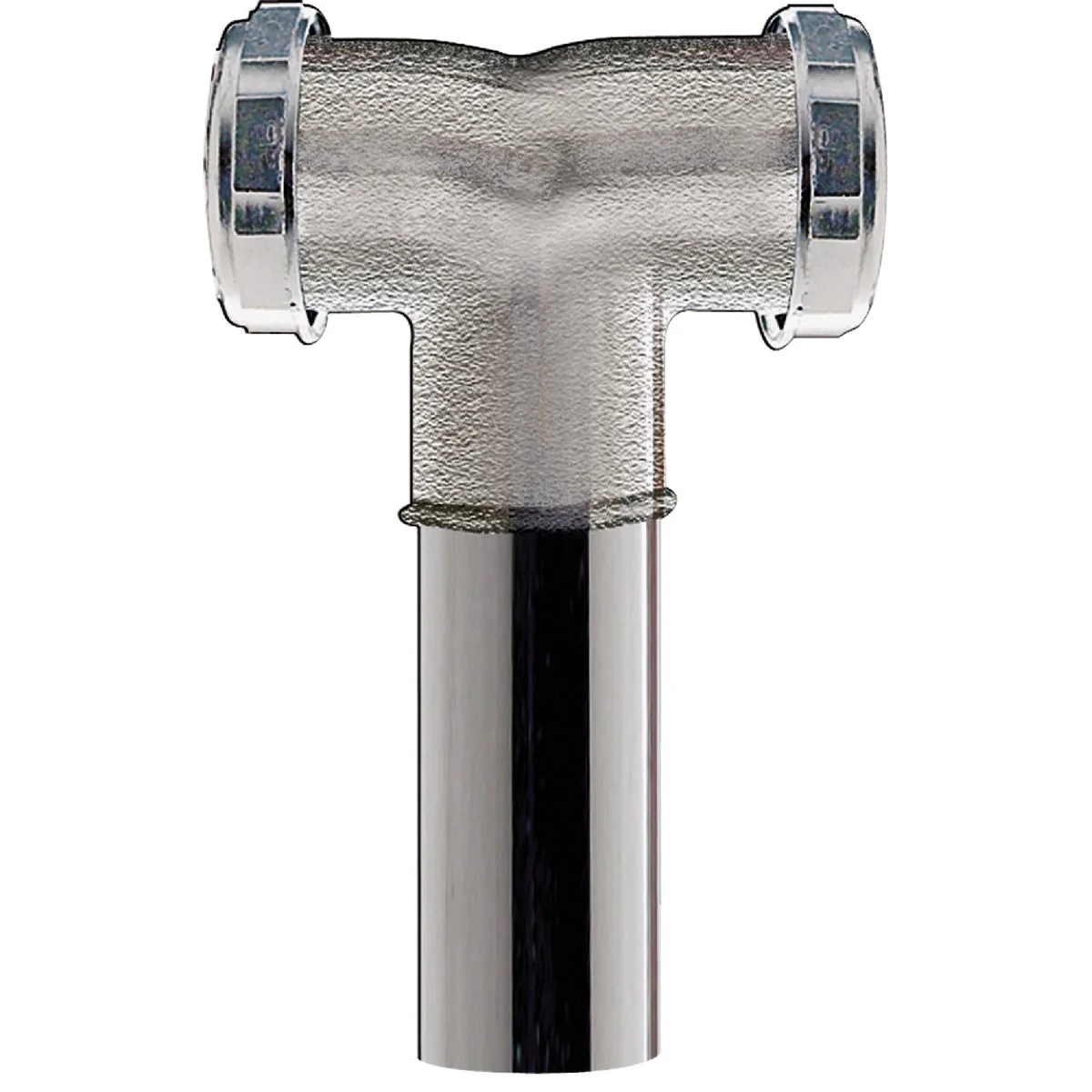 Unique Do it 1-1 2 In. Chrome Plated Center Outlet Tee and Tailpiece Exclusive
