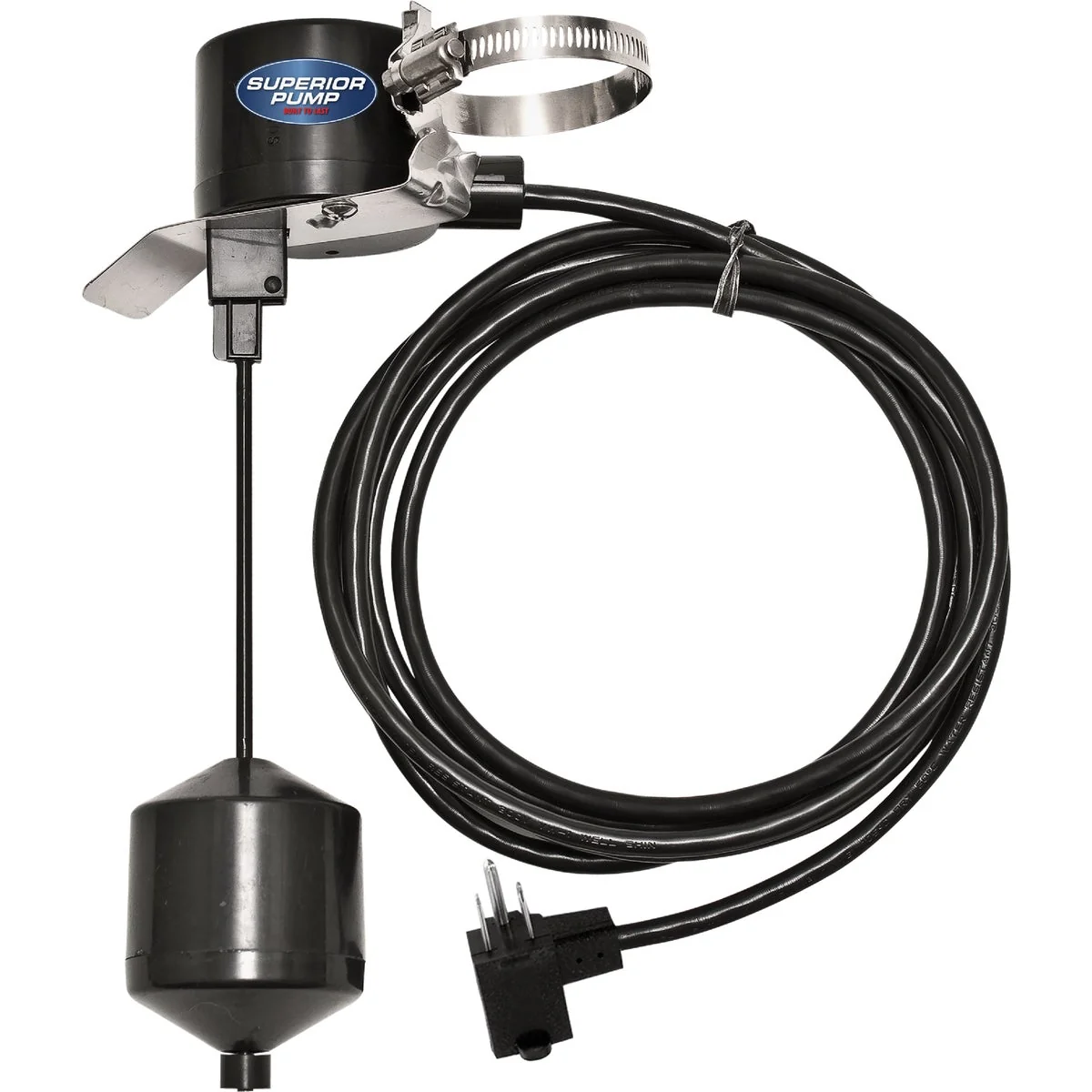 Fashionable Superior Pump 10 Ft. Vertical Pump Switch w Tapered Float Ball Flexible