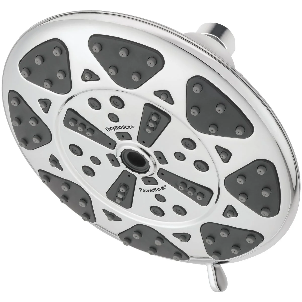 High-Quality Oxygenics PowerBurst 6-Spray 1.8 GPM Rainshower Fixed Showerhead Chrome Professional