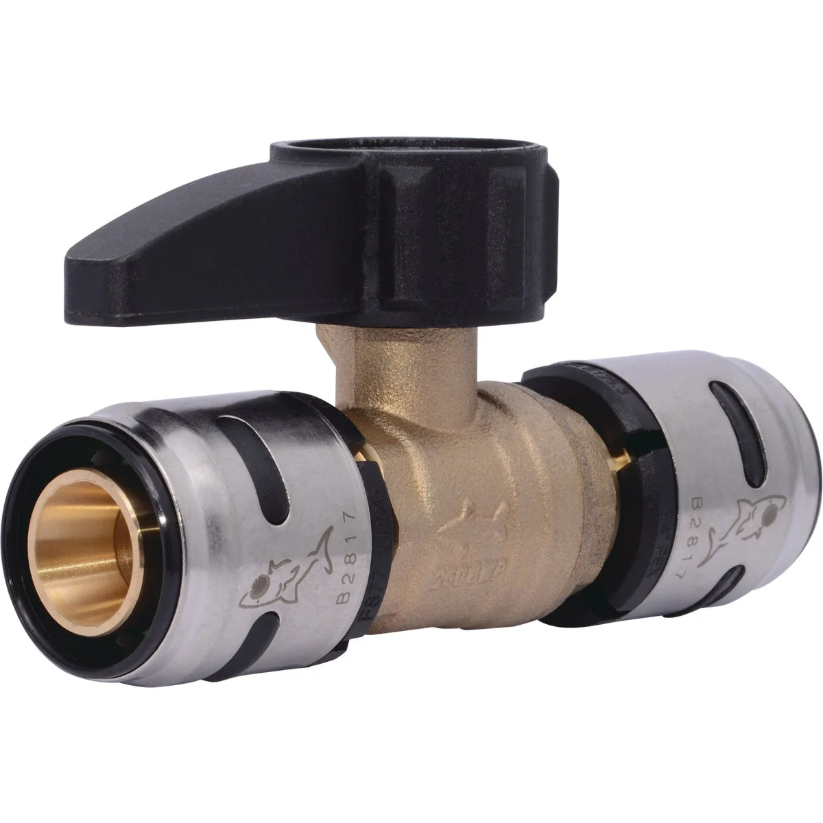 Flexible SharkBite EvoPex 3 4 In. x 3 4 In. Push-to-Connect Plastic Ball Valve Modern