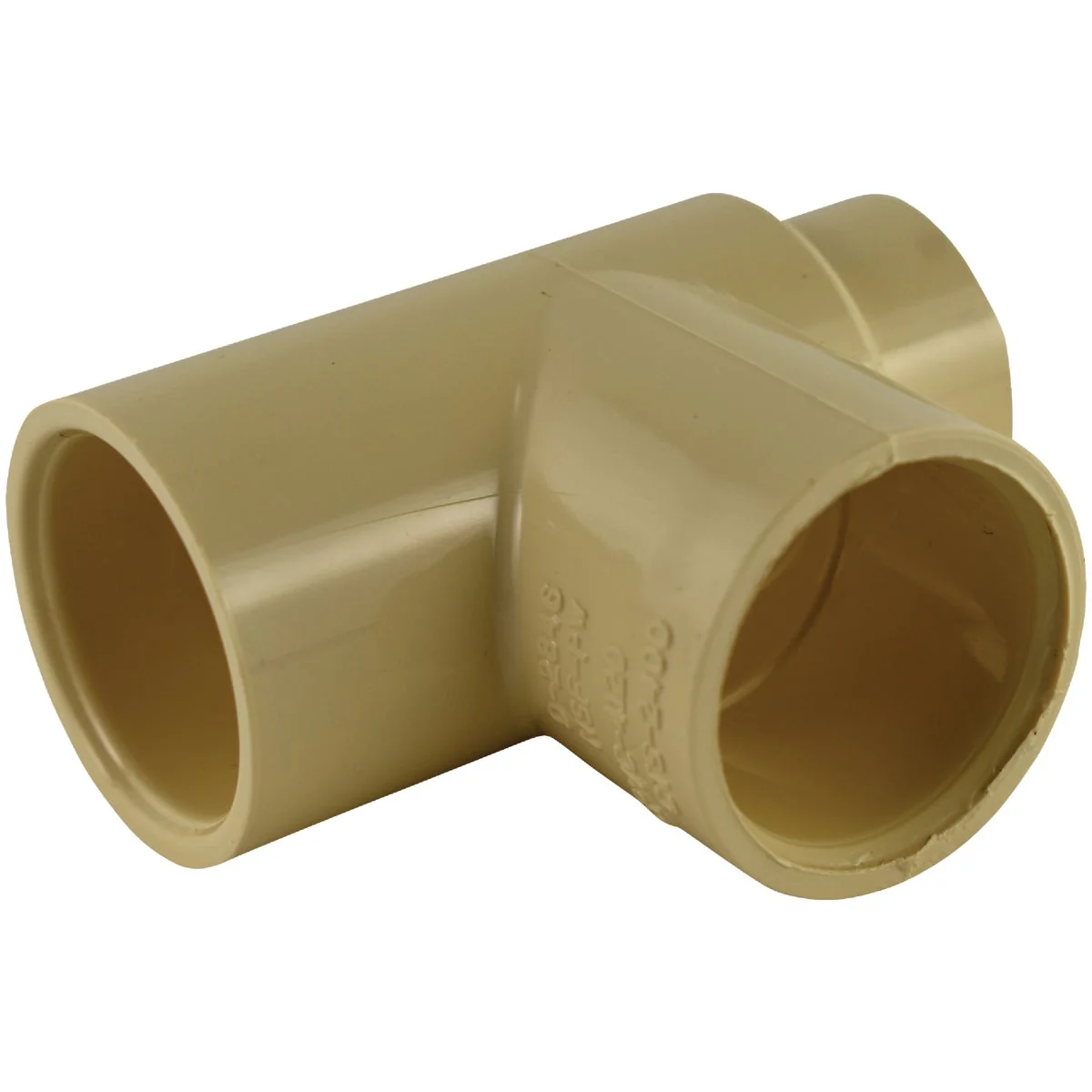 Contemporary Charlotte Pipe 3 4 In. x 1 2 In. x 3 4 In. Solvent Weldable CPVC Tee Practical