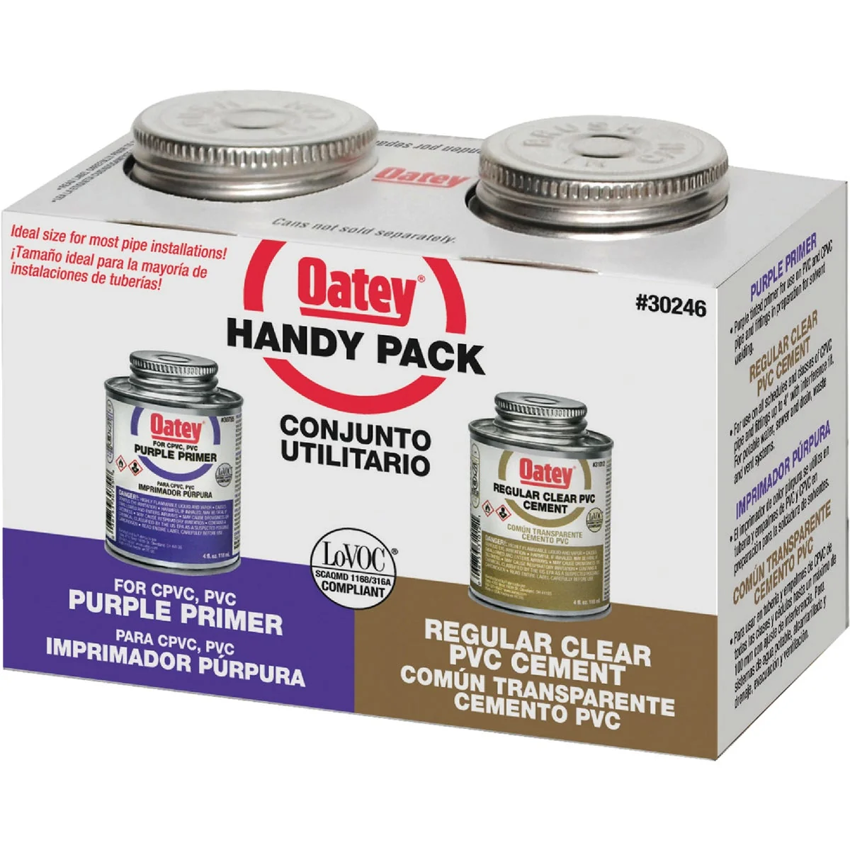 User-Friendly Oatey 4 Oz. Primer Cement PVC Cement Kit Authentic