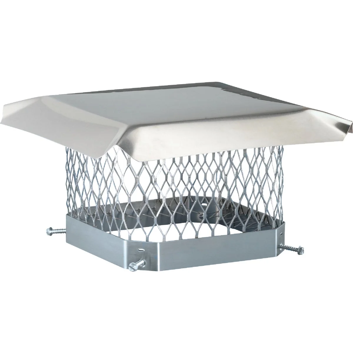 Specialty Shelter 9 In. x 13 In. Stainless Steel Single Flue Chimney Cap Crafted
