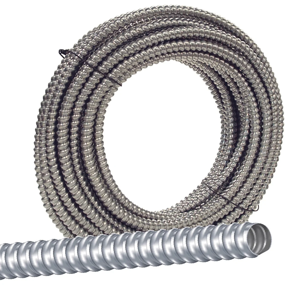 Premium Material Southwire 3 8 In. x 50 Ft. RWS Flexible Flexible Metal Conduit Healthy