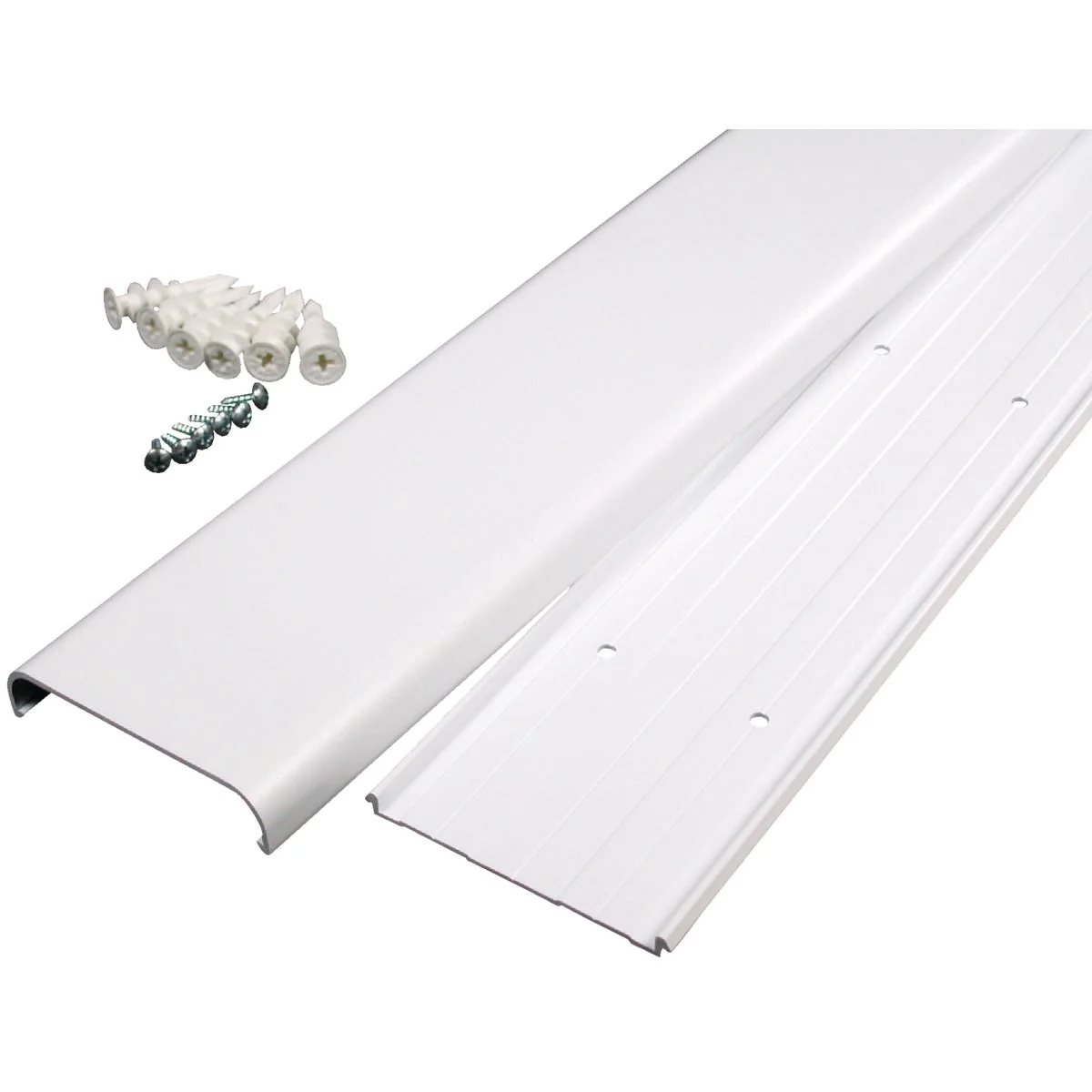 Effective Wiremold CordMate 3-1 2 In. x 30 In. White Channel Environmentally Friendly