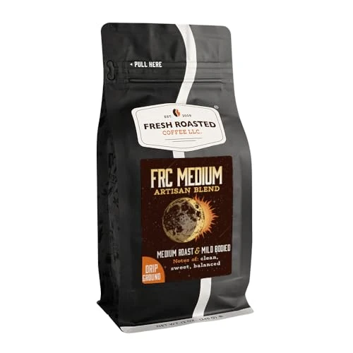Carefully Designed FRC Medium Roast Blend Drip Ground Coffee 12 Ounce User-Friendly