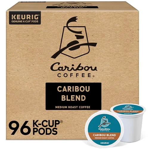 Authentic Caribou Blend Keurig Single 96 Count Elite