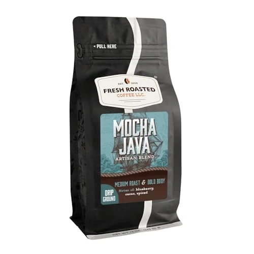 Efficient Mocha Java Drip Ground Coffee 12 Ounce Outstanding