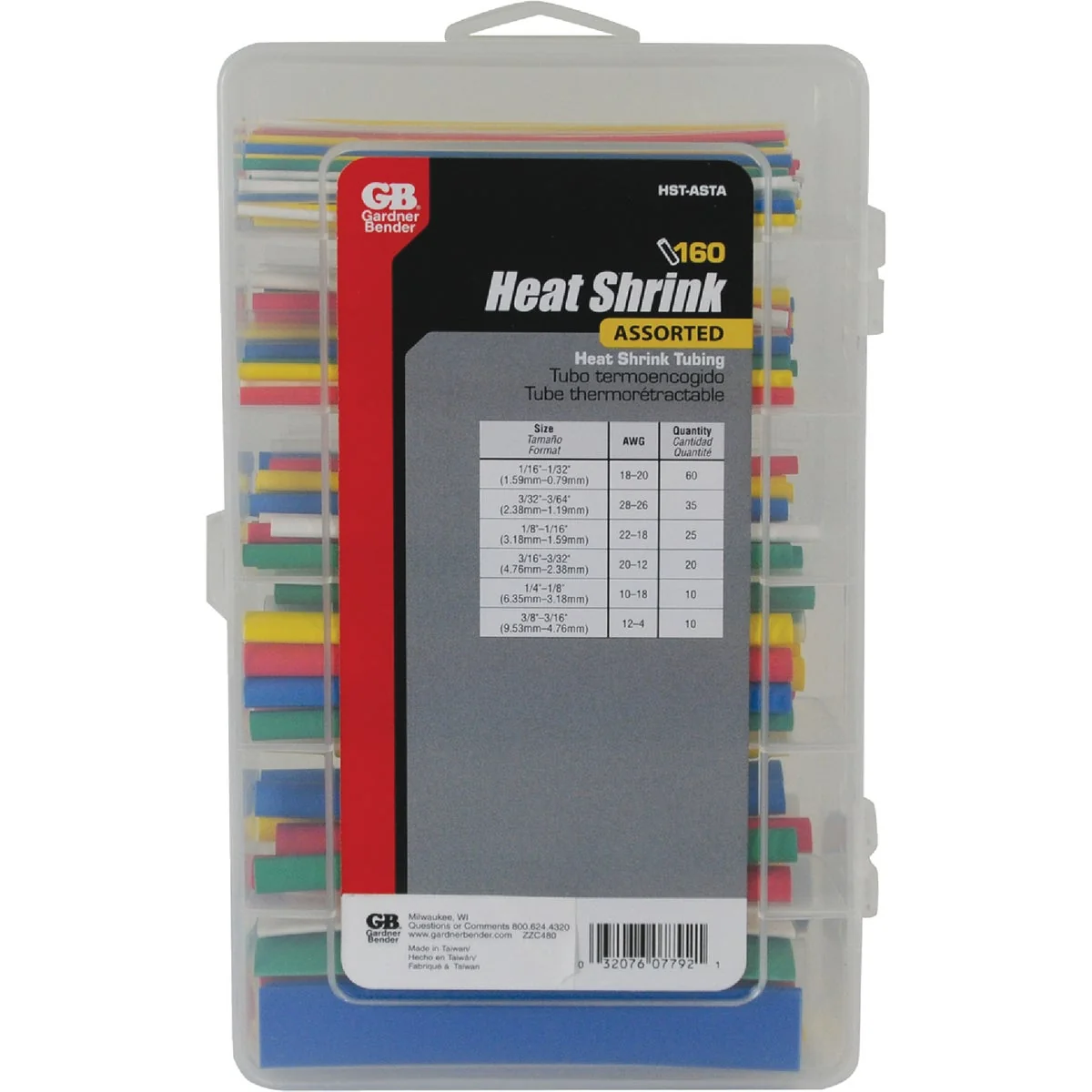 Powerful Gardner Bender Thin-Wall Polyolefin Assorted Heat Shrink Tubing Carefully Designed
