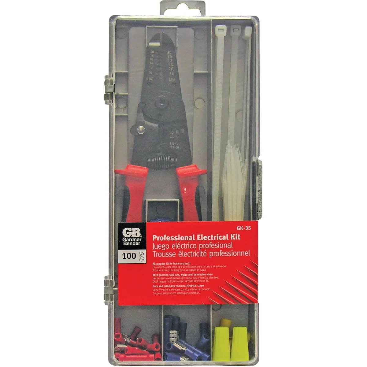 High-Grade Gardner Bender 10 to 20 AWG 100 Pieces Wire Terminal Kit Minimalist