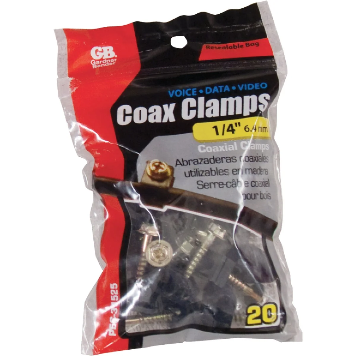 Solid Gardner Bender 1 4 In. Plastic Black Cable Clamp Effective