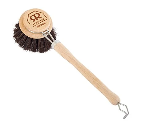 Classic Dish Brush Horsehair Bristles Sophisticated