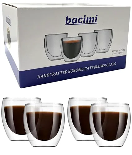 Quality Double Wall Insulated Coffee Mugs 4 Count Original