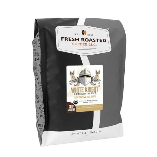 Verified Organic White Knight Drip Ground Coffee 80 Ounce Minimalist