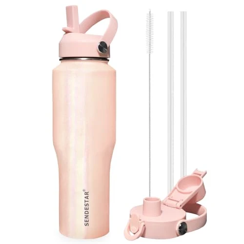 Elite 40oz Stainless Steel Water Bottle Contemporary