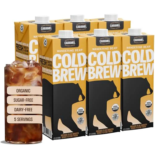 Reliable Organic Caramel Cold Brew Coffee 192 Fl Oz Premium Material