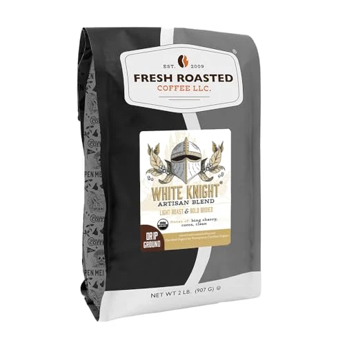 Unique Organic White Knight Drip Ground Coffee 32 Ounce Excellent