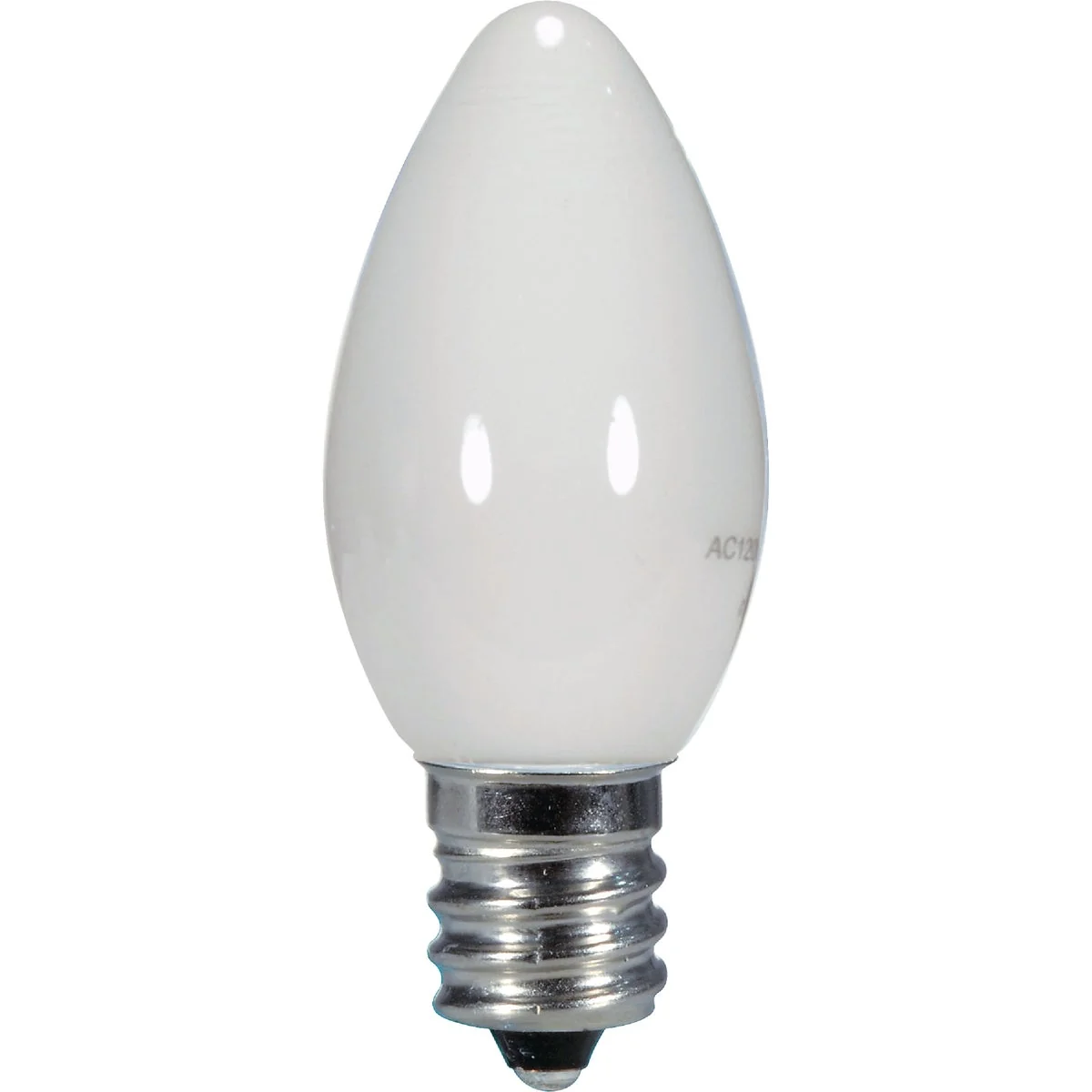 Optimized Satco 5W Equivalent Soft White Frosted C7 Candelabra Base LED Decorative Light Bulb Relaxed
