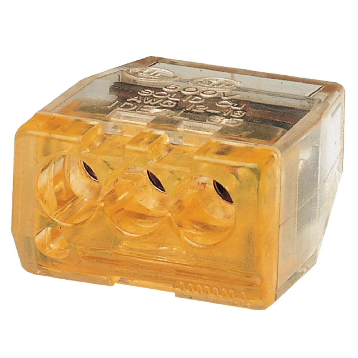 Classic Gardner Bender PushGard 3-Port 600V Push-In Connector 10-Pack Secure