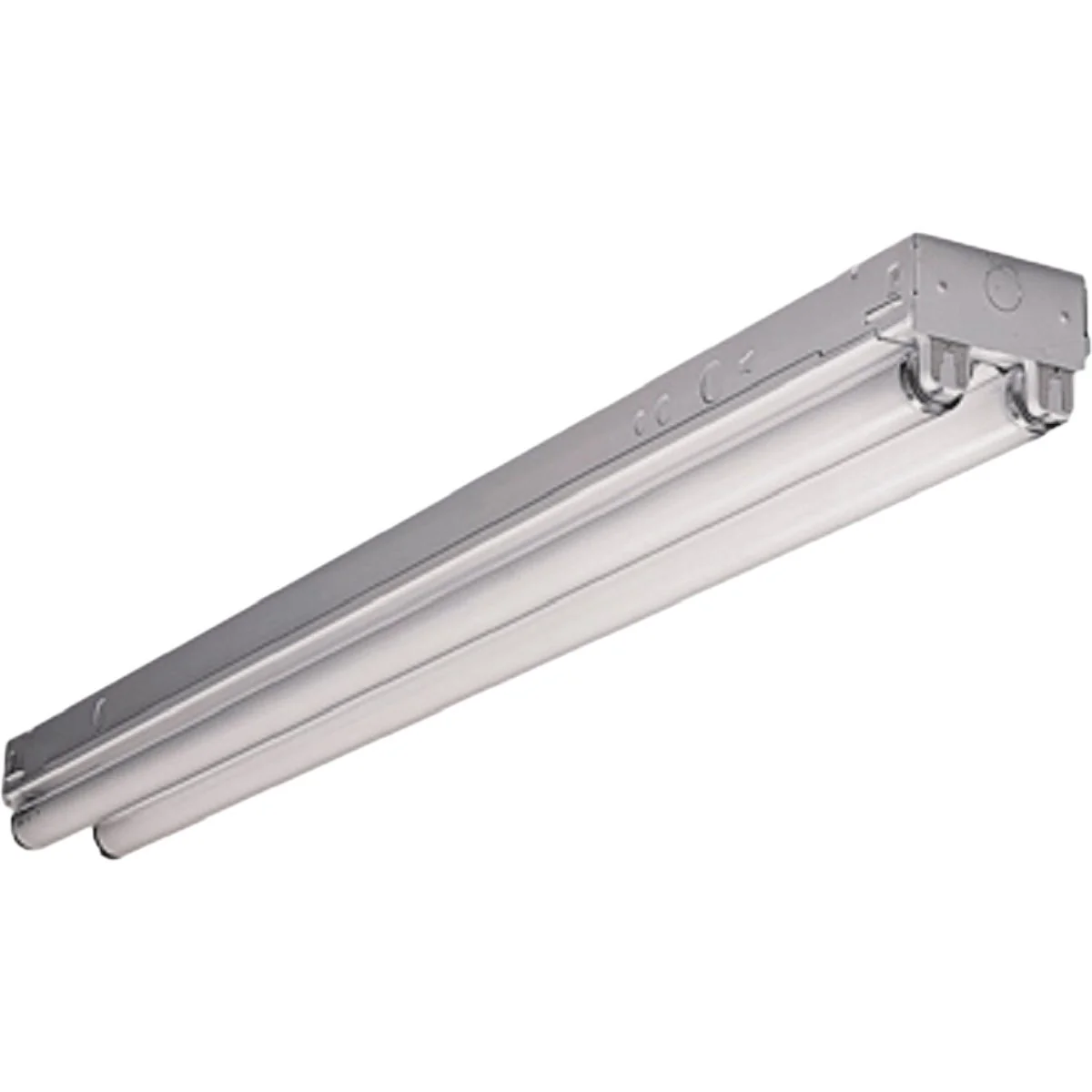 Premium Material Metalux 4 Ft. 2-Bulb Fluorescent T12 Strip Light Fixture Quality
