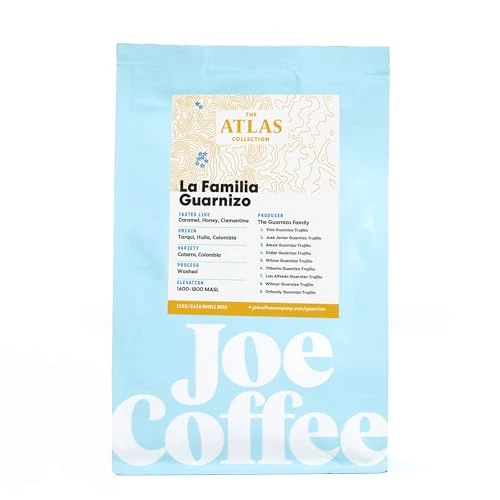 Traditional La Familia Guarnizo Whole Bean Specialty Coffee 12 Ounce Authentic