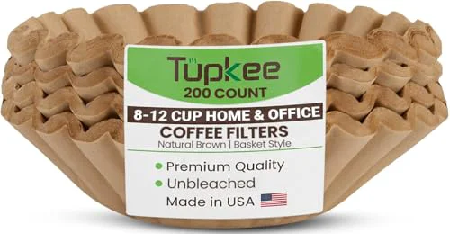 Natural Basket Coffee Filter 8 200 Count Innovative