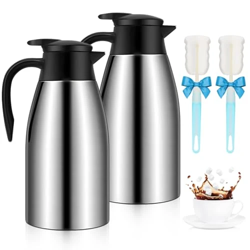 Organic 70oz Thermal Coffee Carafe 2 Count Safe