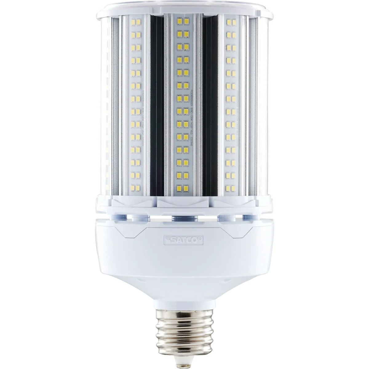 Minimalist Satco Hi-Pro 100W Clear Corn Cob Mogul Extended Base LED High-Intensity Light Bulb w Safety Chain Crafted