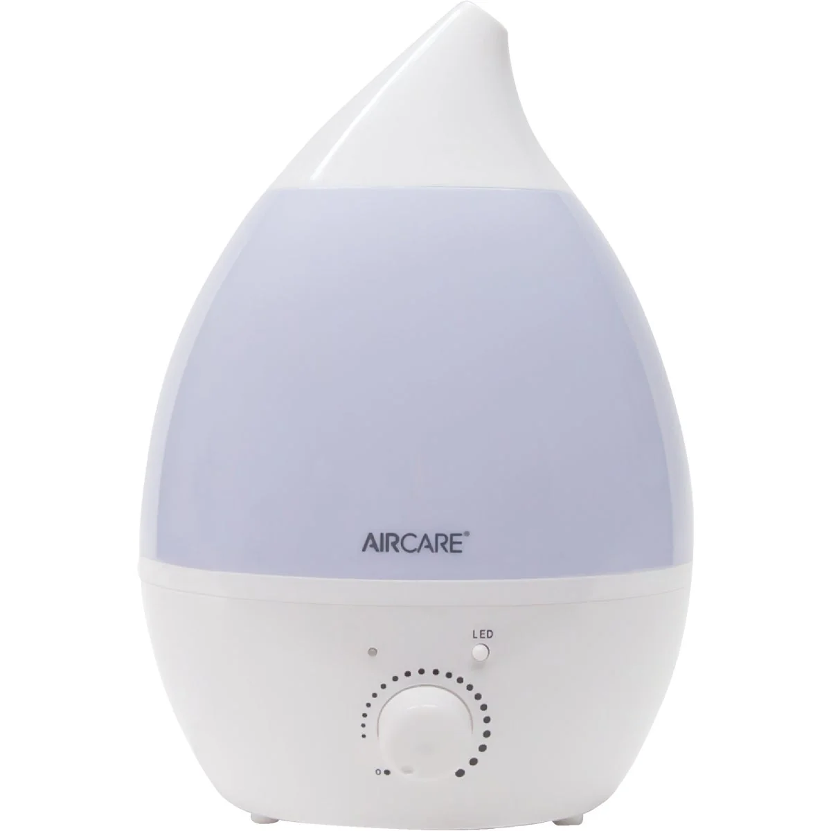 Expertly Made AirCare Aurora Mini 0.33 Gal. Capacity 360 Sq. Ft. Ultrasonic Humidifier Green