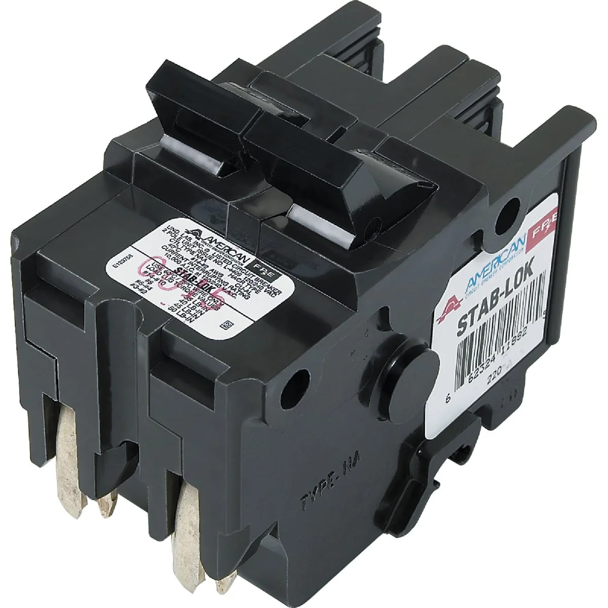 Optimized Connecticut Electric 50A Double-Pole Standard Trip Packaged Circuit Breaker For Federal Pacific High-End