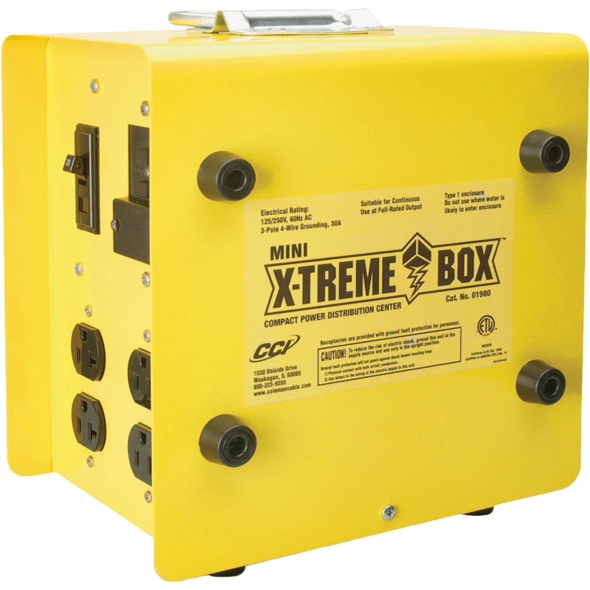 Powerful Southwire Mini X-Treme Box 30A Generator Power Inlet Box Exceptional