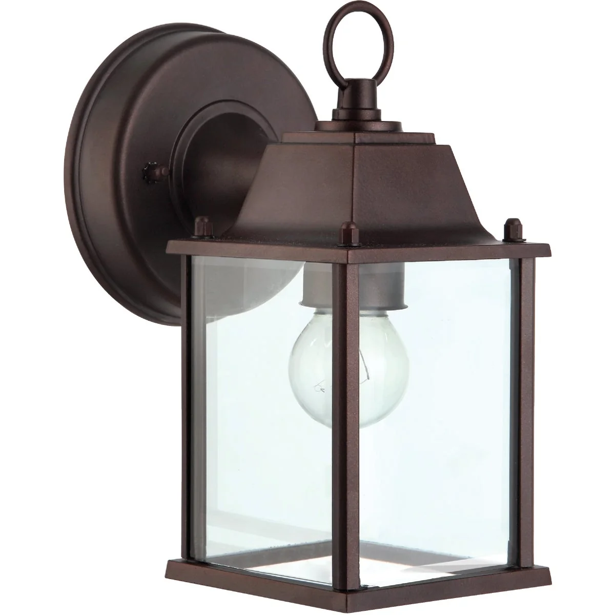 Relaxed Home Impressions 100W Oil-Rubbed Bronze Incandescent Lantern Outdoor Wall Light Fixture High-Performance
