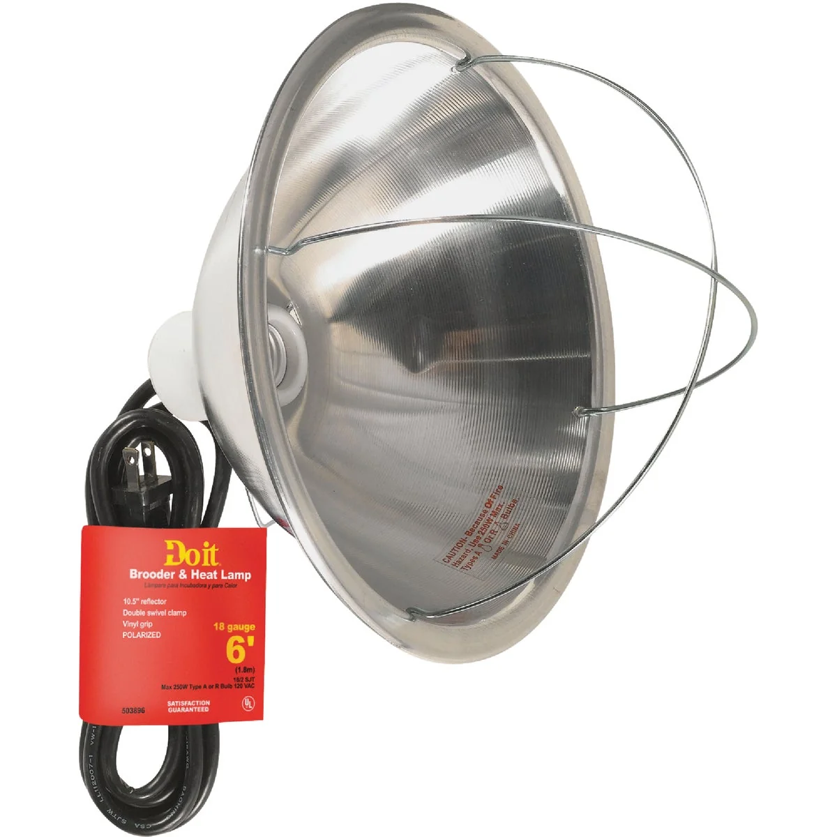 Lightweight Do it 18 2 6 Ft. Cord 10 In. Brooder Heat Lamp Elegant