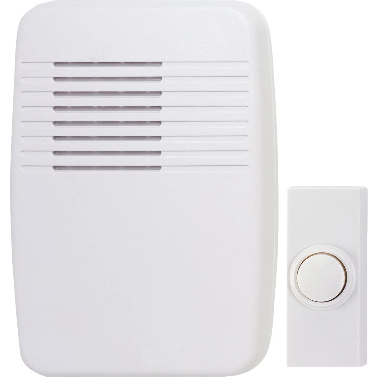 Pure Heath Zenith Plug-In Battery Operated White Wireless Door Chime Superior