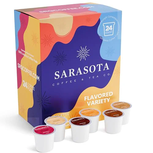 Pure Sarasota K Cup Coffee Pods 24 Count Natural