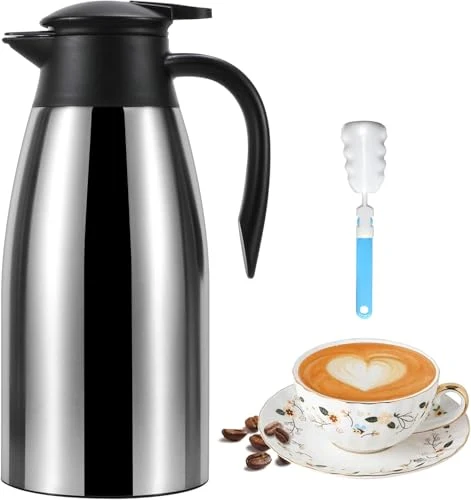 Casual 70 oz Thermal Coffee Carafe for keeping hot Carefully Designed
