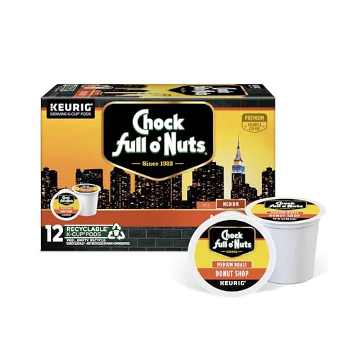 Clean K-Cup Pods – Donut Shop 12 K-Cup Pods 12 Count Environmentally Friendly
