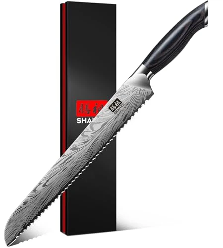 Trendy 10 inch Bread Knife in Powder Steel Relaxed