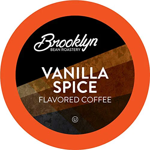 Lightweight Roastery Vanilla Spice Flavored Coffee Pods 40 Count Powerful